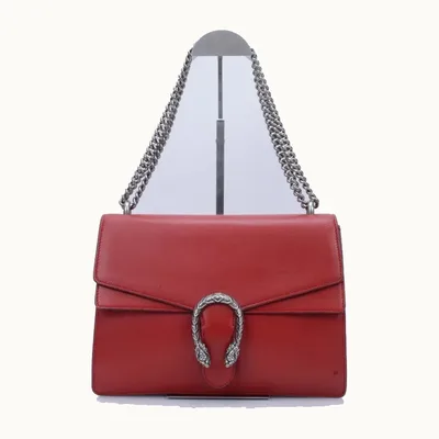 Bolsa de Hombro Gucci Dionysus Medium Roja