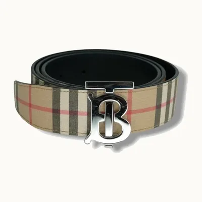 Cinturón Burberry Tb Reversible