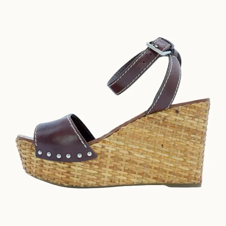 Sandalias Prada, Talla 37.5, Muy bueno