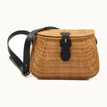 Bolsa Crossbody Gucci Wicker Vimni