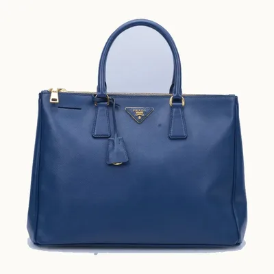 Bolsa Prada Galleria Large Saffiano Azul