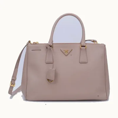 Bolsa Prada Galleria Large Saffiano Nude