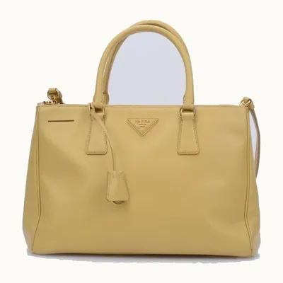 Bolsa Prada Galleria Saffiano Amarilla