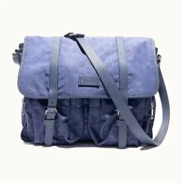 Bolsa Messenger Gucci Double Buckle