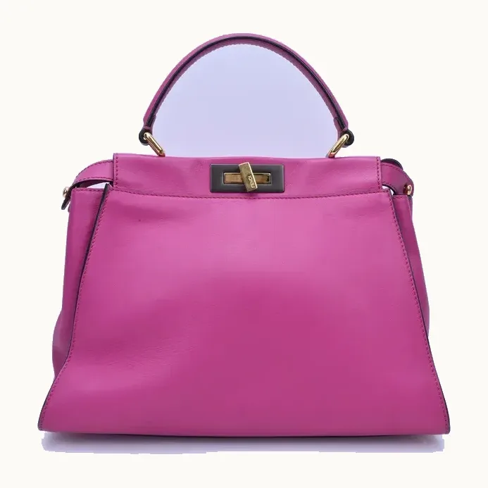 Bolsa Fendi Peekaboo Medium Rosa
