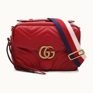 Bolsa Messenger Gucci Marmont