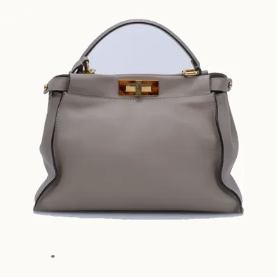 Bolsa Fendi Peekaboo Medium Taupe