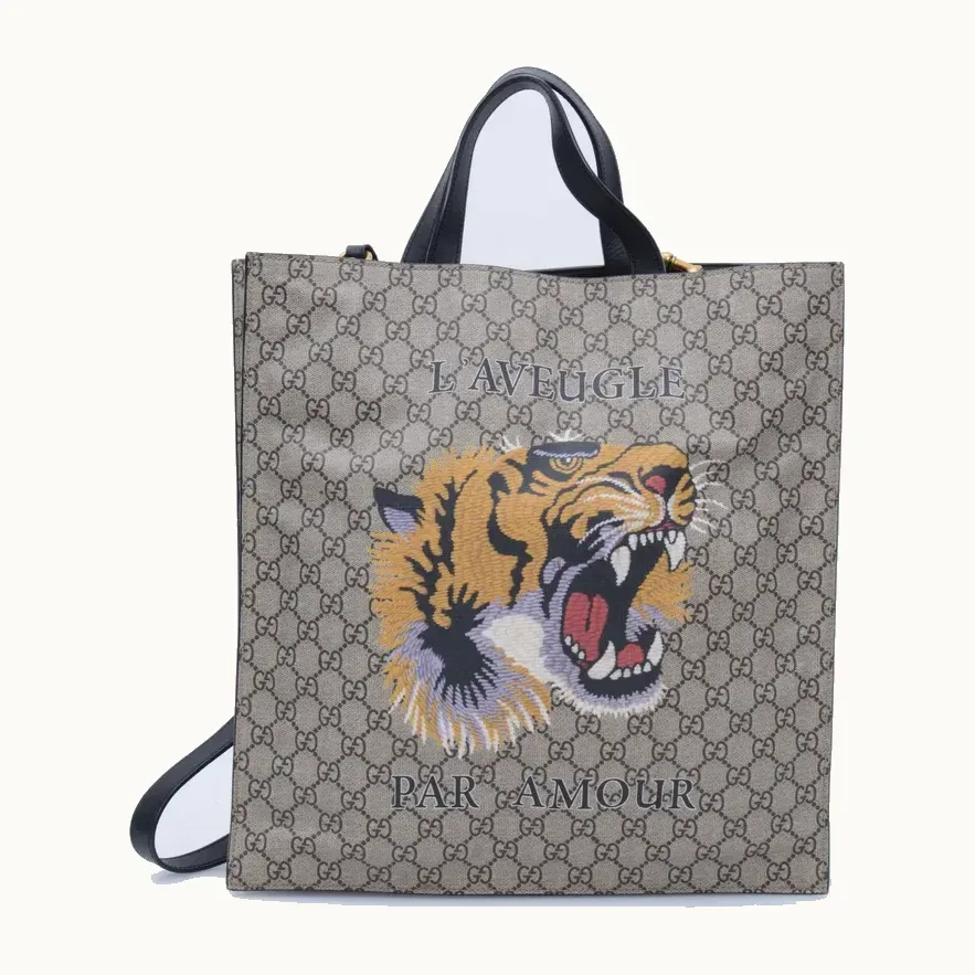 Bolsa Gucci Tiger GG Supreme