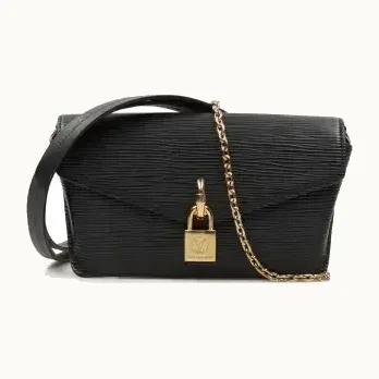 Bolsa Louis Vuitton Epi Padlock On Strap