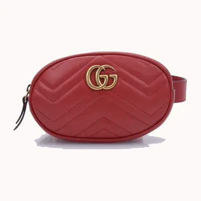 Bolsa Gucci Marmont GG Small Roja