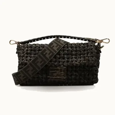 Bolsa Fendi Baguette Woven