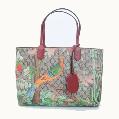 Bolsa Gucci GG Supreme Tian Multicolor