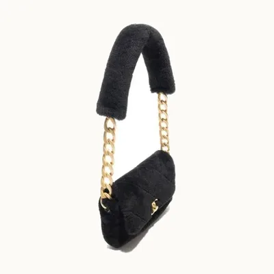 Bolsa Chanel Small Shearling Chunky
