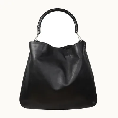 Bolsa Hobo Gucci Bamboo Two-way