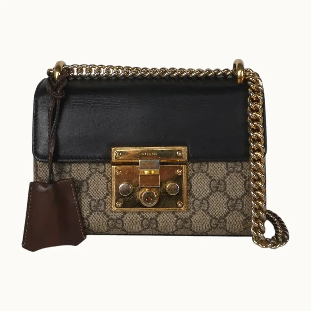 Bolsa Crossbody Gucci Padlock Mini