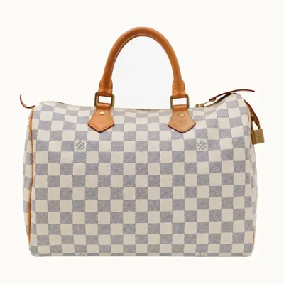 Bolsa Louis Vuitton Speedy 30 Damier Azur 2015