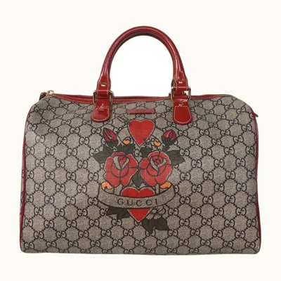 Bolsa Gucci Boston Tattoo Heart Joy Medium