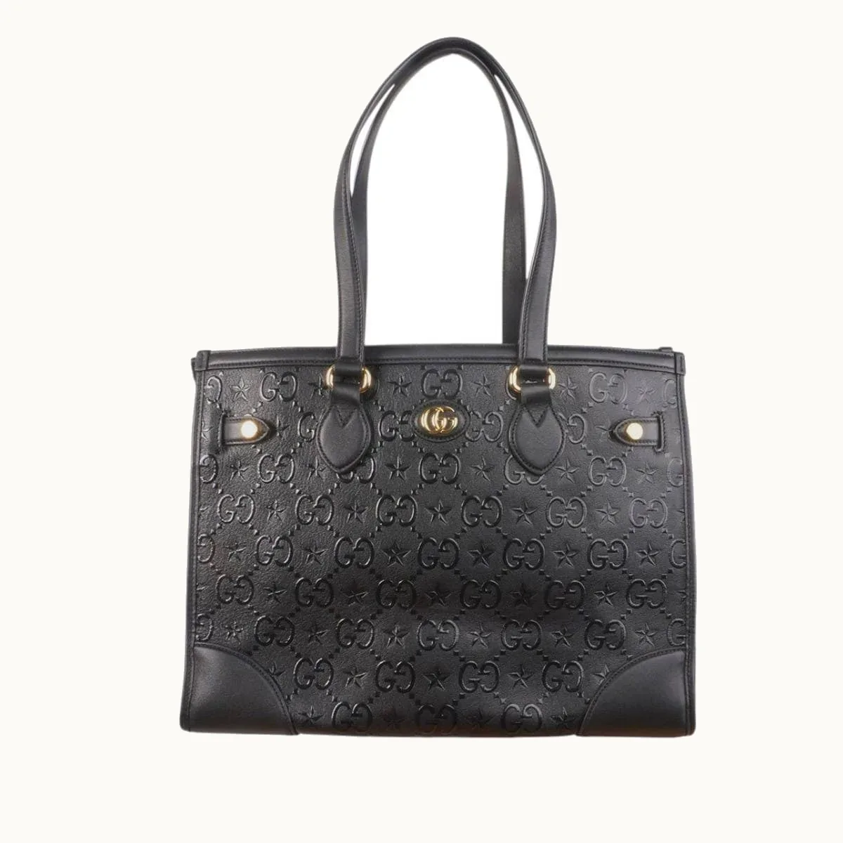 Bolsa Gucci Wonka Grain Monogram Star