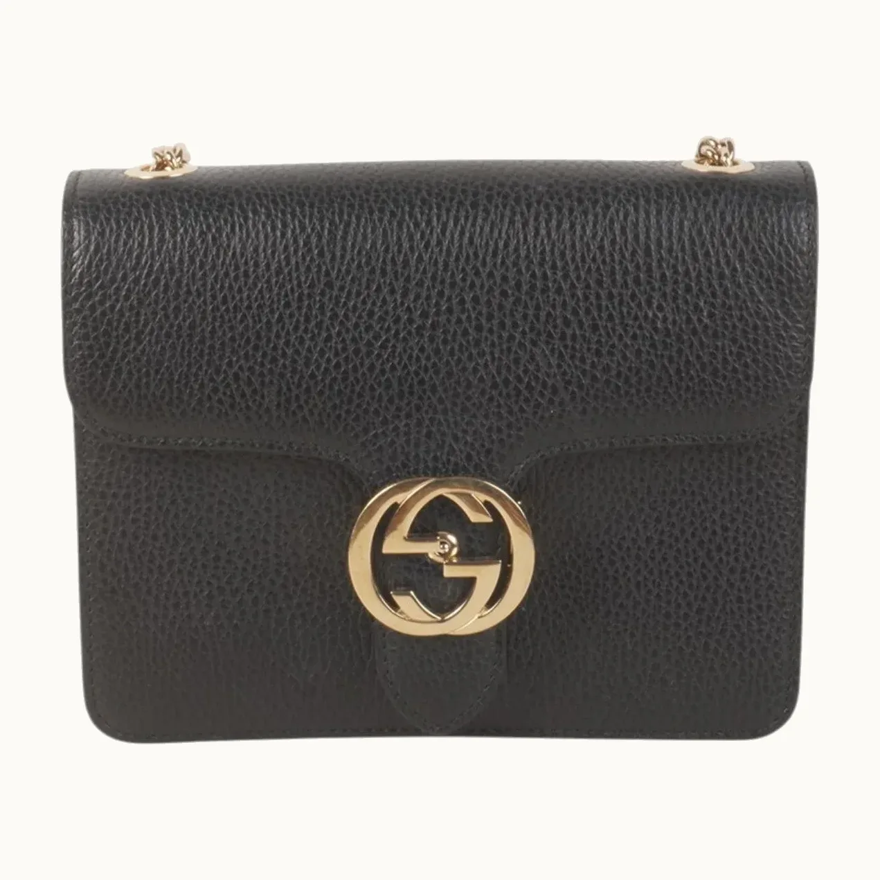 Bolsa Crossbody Gucci Interlocking