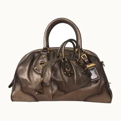 Bolsa Prada Vitello Daino Antik