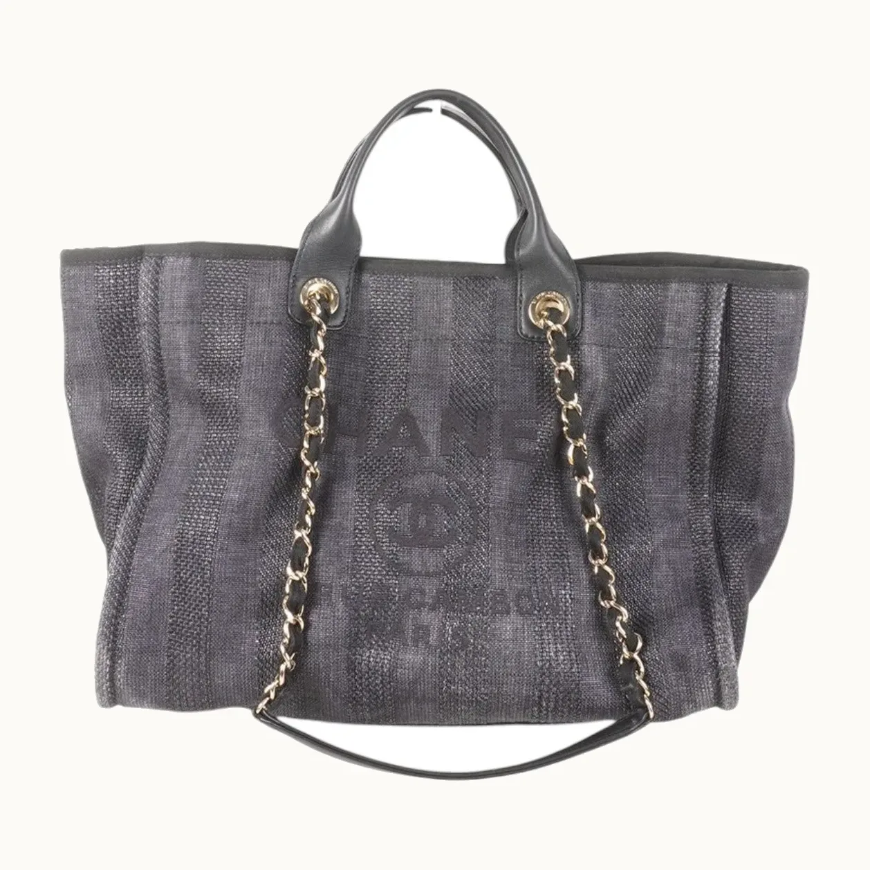 Bolsa Tote Chanel Deauville Medium