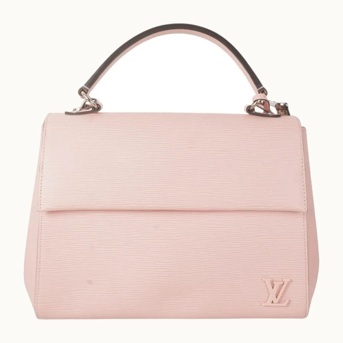Bolsa Louis Vuitton Cluny Epi Ballerine Rosa