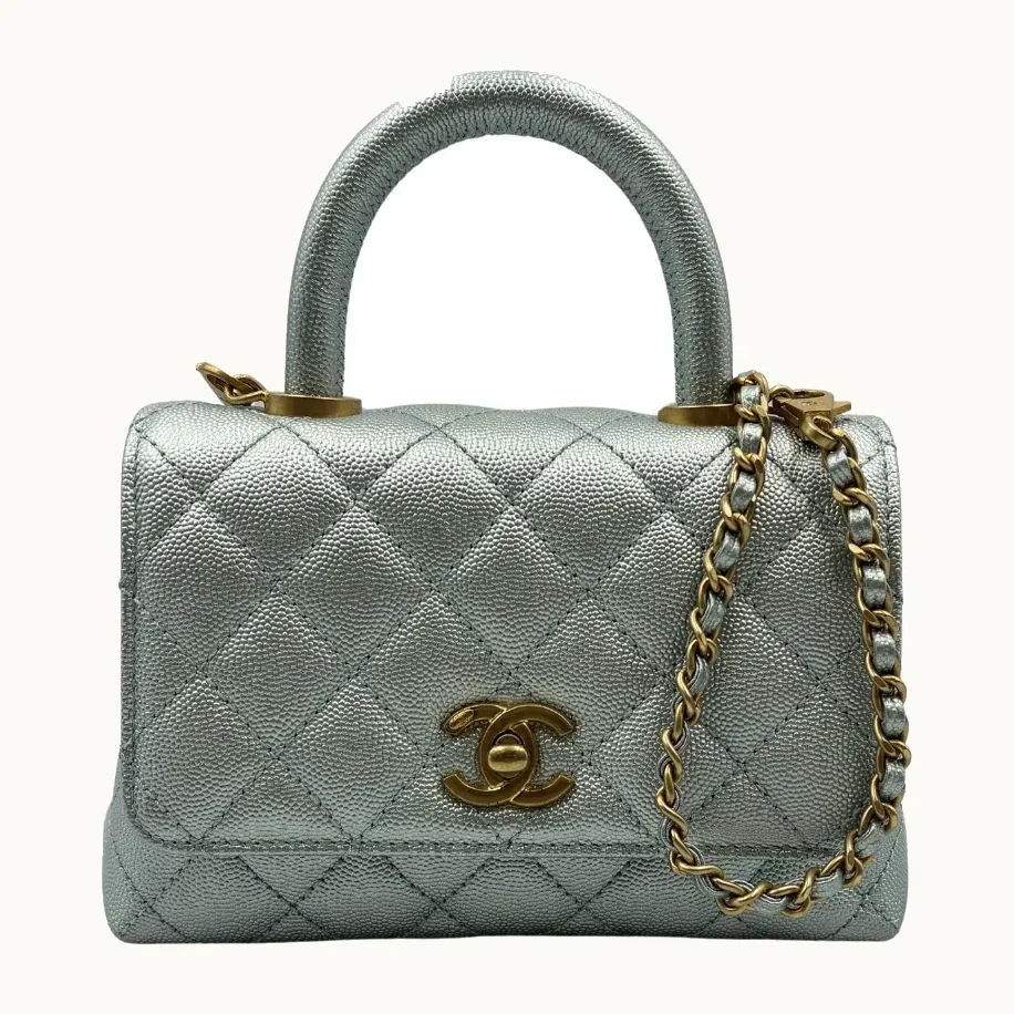 Bolsa Chanel Coco Handle, Excelente, KV-5110