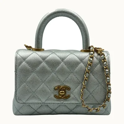 Bolsa Chanel Coco Handle, Excelente, KV-5110
