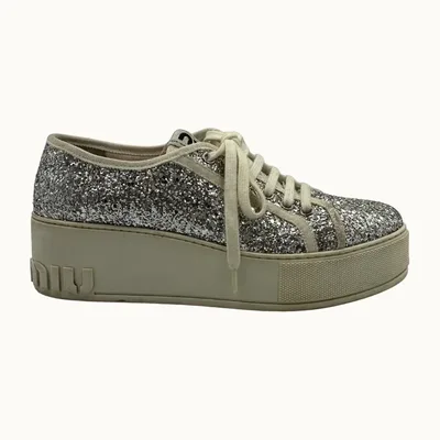Tenis Miu Miu, Talla 37, Excelente, KV-5172
