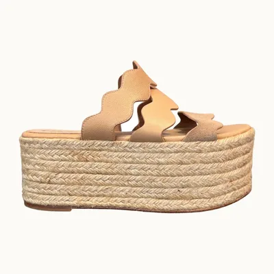 Alpargatas Chloé, Talla 35, Excelente