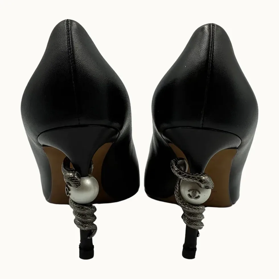 Zapatillas Chanel, Talla 39.5, Excelente, KV-5210