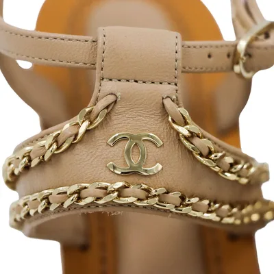 Sandalias Chanel, Talla 37, Excelente