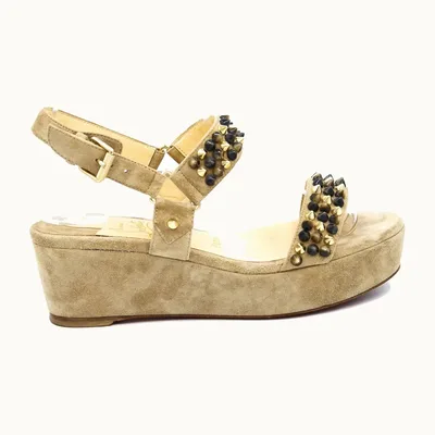 Sandalias Christian Louboutin, Talla 35, Muy bueno