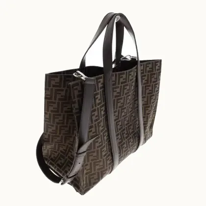 Bolsa Tote Fendi Jacquard