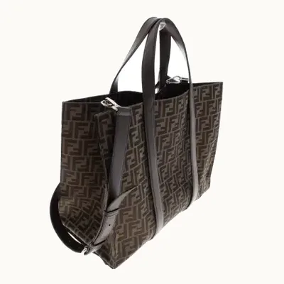 Bolsa Tote Fendi Jacquard