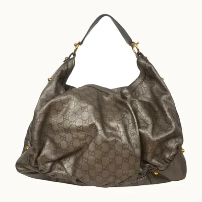Bolsa Hobo Gucci Jockey Large