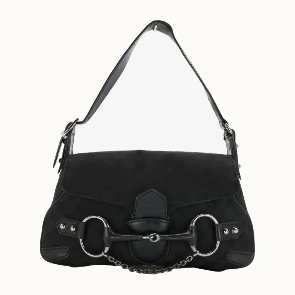 Bolsa Gucci Horsebit 1955 GG Chain