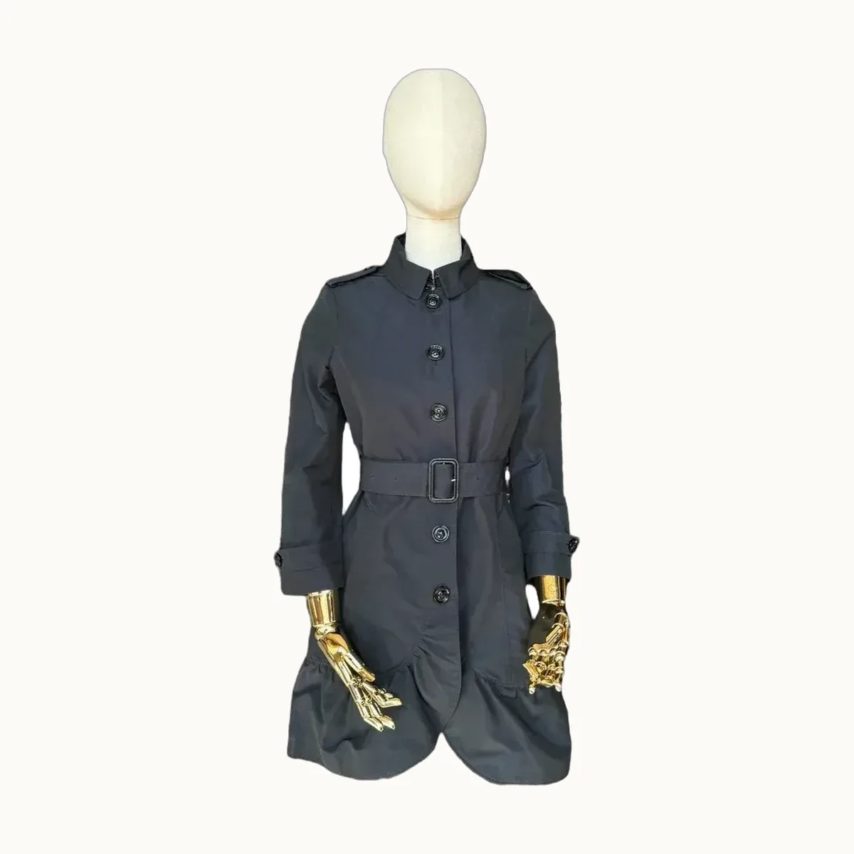 Abrigo Burberry Reflective Azul