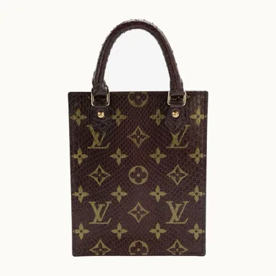 Bolsa Louis Vuitton Petit Plat Monogram Pitón