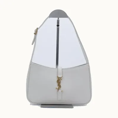 Bolsa de Hombro Saint Laurent Le 5 7 Blanca