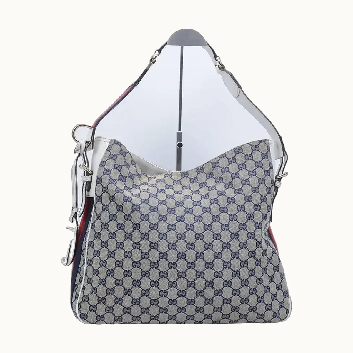 Bolsa de Hombro Gucci Heritage Medium GG Canvas