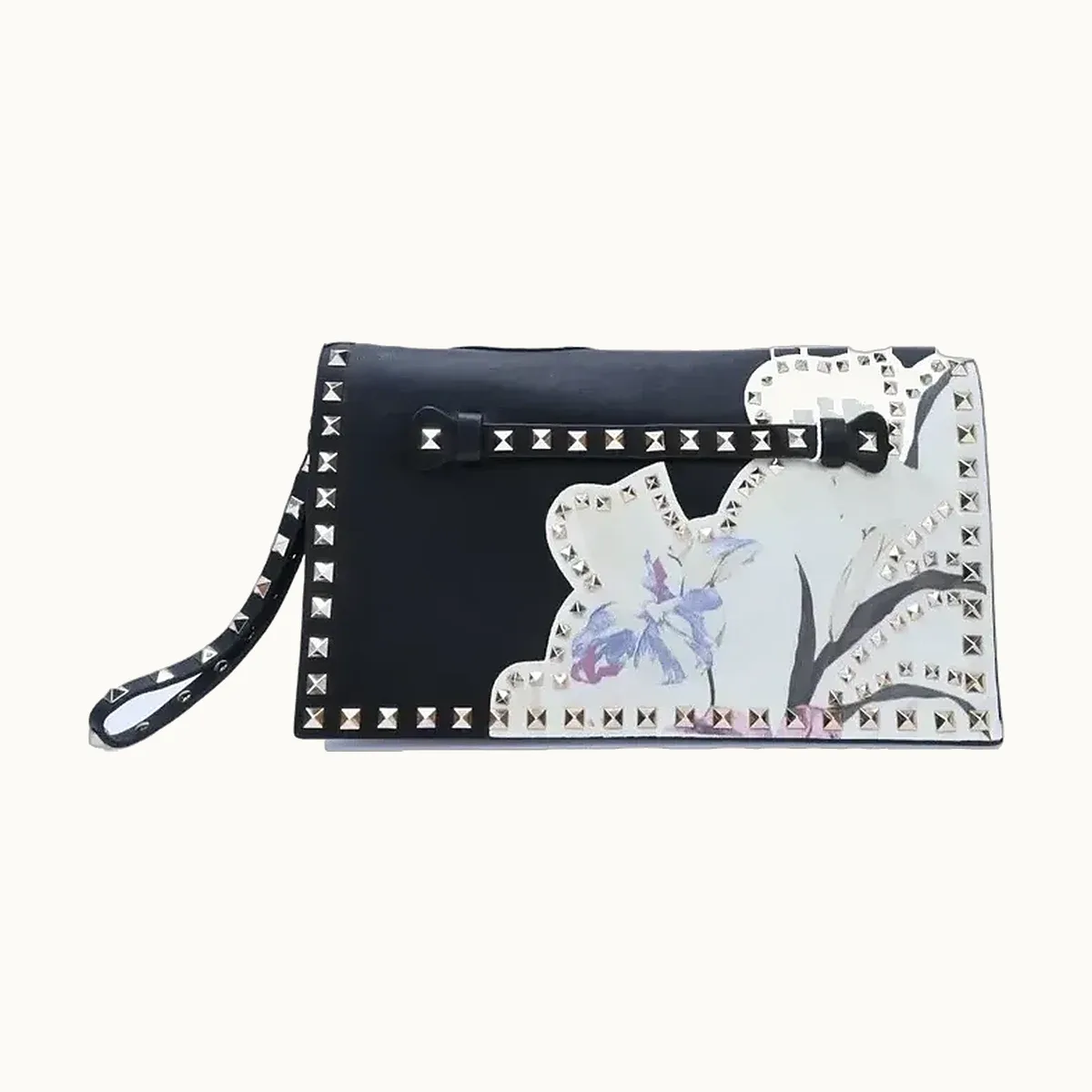 Kimono Valentino Clutches 1997 Negro