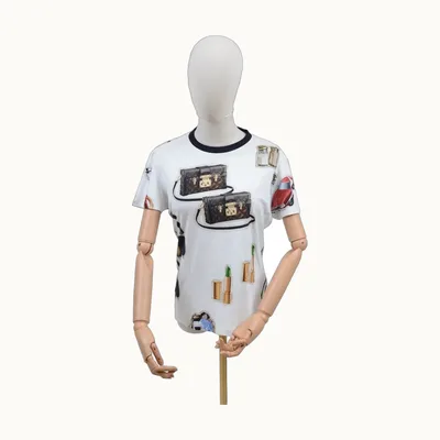 Camisa Louis Vuitton Getaway Blanca, Talla M