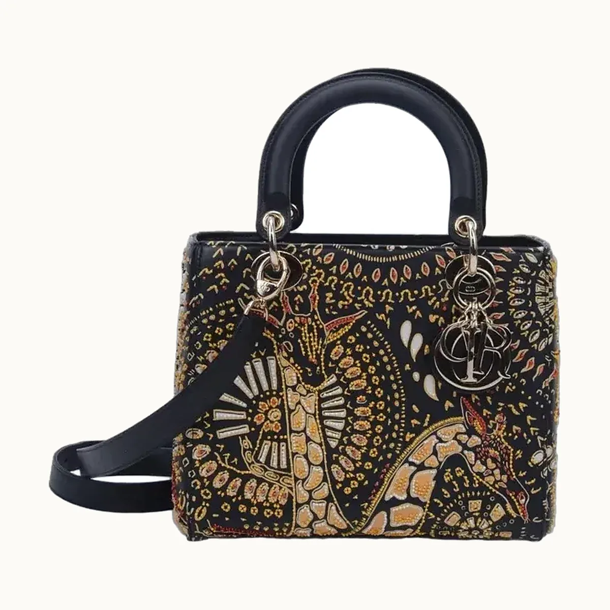 Bolsa de Mano Dior Lady Negra