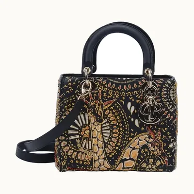 Bolsa de Mano Dior Lady Negra