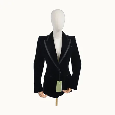 Gucci Tuxedo Velvet Negra, Talla S
