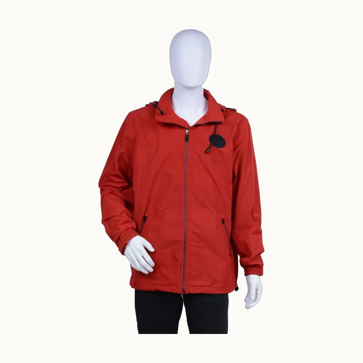 Burberry Windbreaker Roja, Talla L