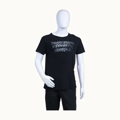 Saint Laurent Existential Psychopathic Hero Negra, Talla L