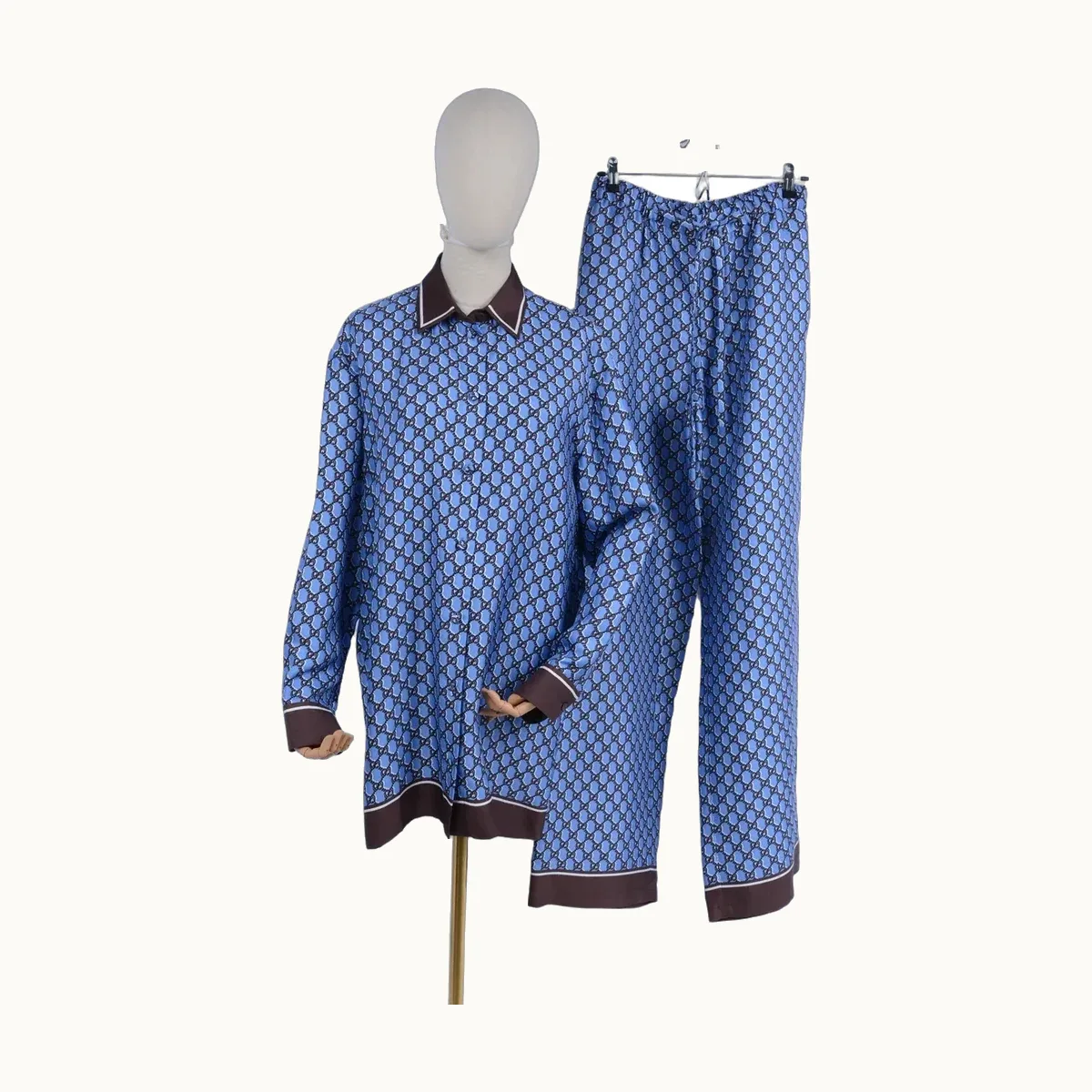 Gucci GG Silk Azul, Talla M