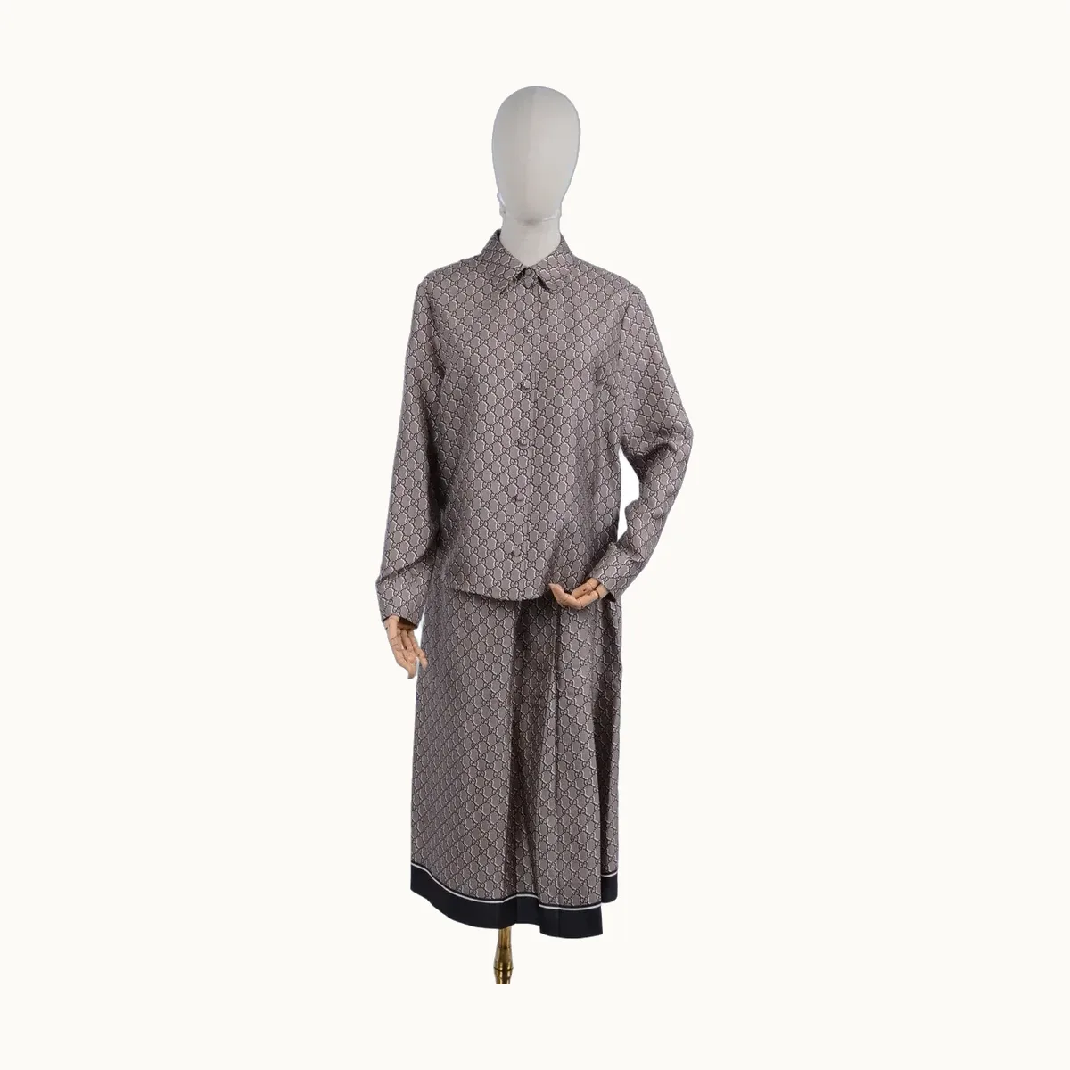 Gucci GG Silk Café, Talla M